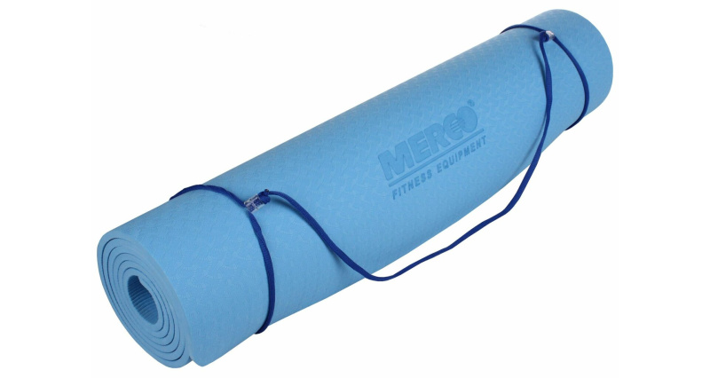 Yoga TPE 6 Mat podložka na cvičení modrá