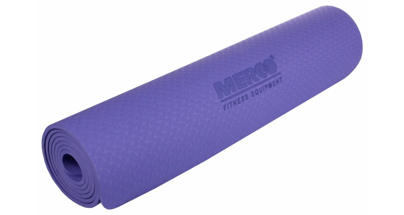 Yoga TPE 6 Mat podložka na cvičení fialová