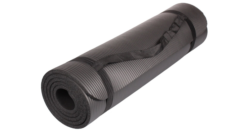 Yoga NBR 10 Mat podložka na cvičení černá