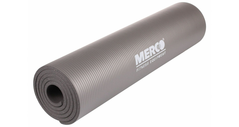 Yoga NBR 10 Mat podložka na cvičení šedá