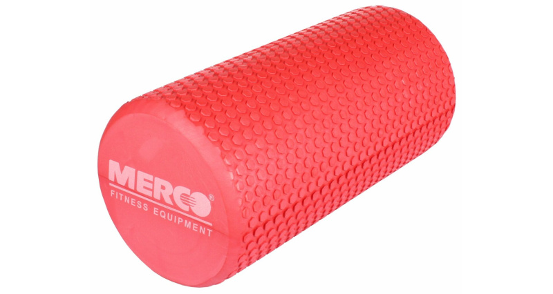 Yoga EVA Roller jóga válec červená, 30 cm
