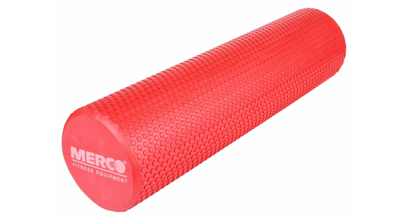 Yoga EVA Roller jóga válec červená, 60 cm