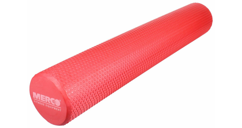 Yoga EVA Roller jóga válec červená, 90 cm