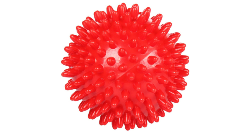 Merco Massage Ball masážní míč červený 7,5 cm, 1 ks