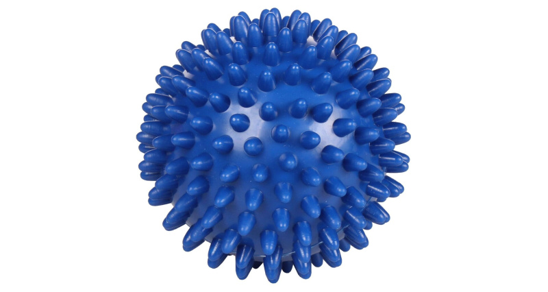 Merco Massage Ball masážní míč modrý 9 cm, 1 ks