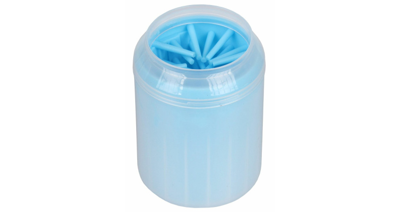 Washer čistič psích tlapek modrá, S