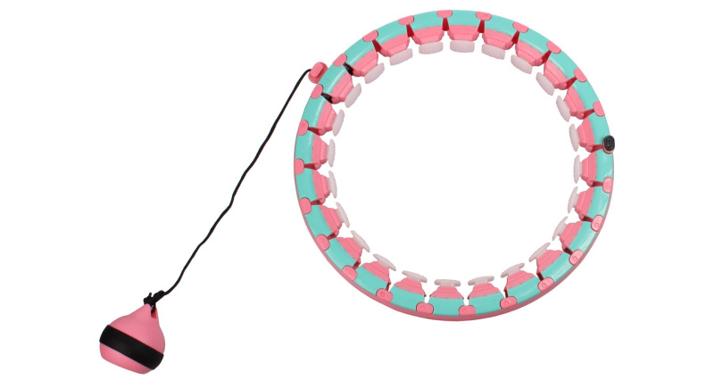 Hula Hoop Smart gymnastická obruč růžová