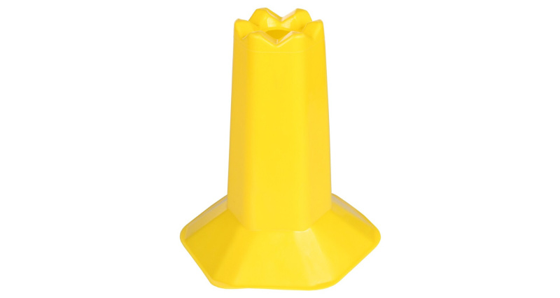 Hex Marker 9in multifunkční kužel žlutá