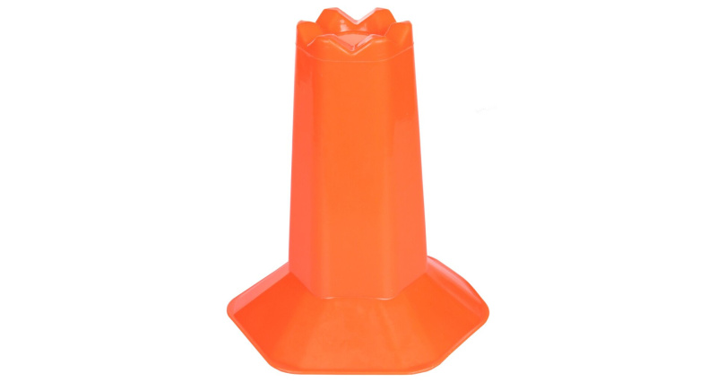 Hex Marker 9in multifunkční kužel oranžová