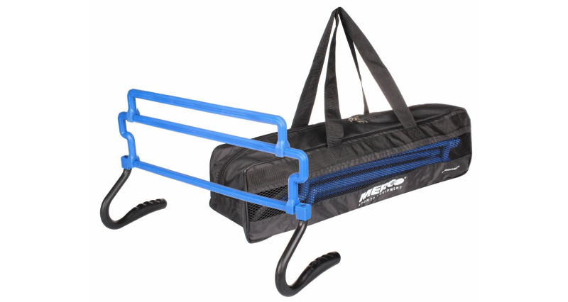 Hurdle Set sada nastavitelných překážek modrá