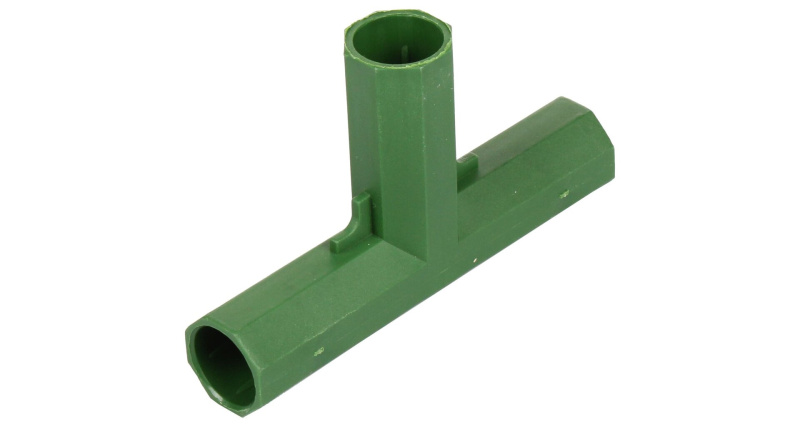 Pipe Buckle 3-side spojka pro zahradní tyče, 11 mm