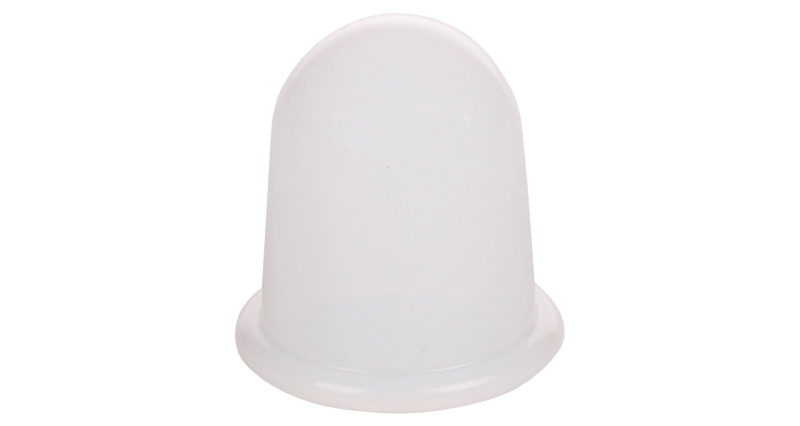 Cups masážní silikonové baňky, bílá