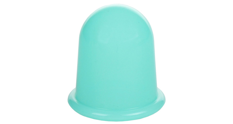 Cups masážní silikonové baňky, zelená