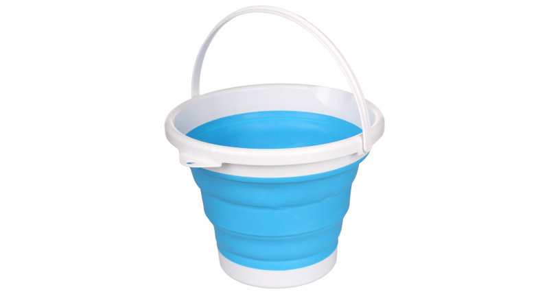 Pail skládací kbelík modrá, 1 ks