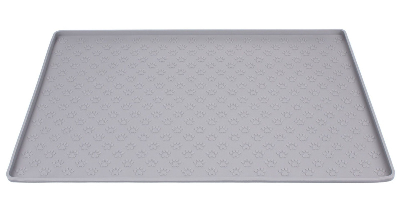 Pet Mat Small podložka pod misky šedá, 1 ks