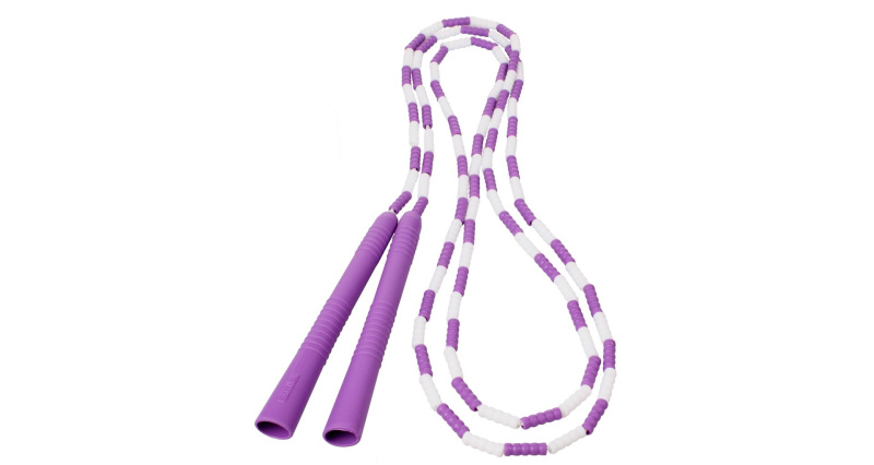 Bead dětské švihadlo fialová, 1 ks