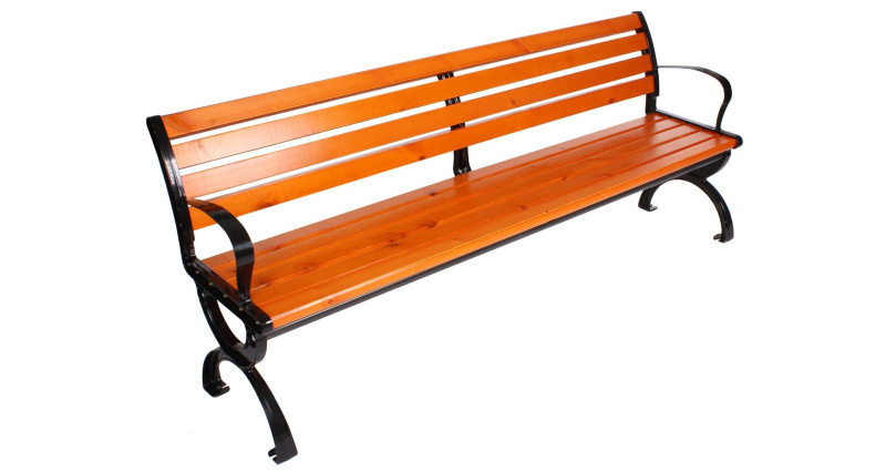 Zala Extra 180 lavička s opěradlem, 1 ks