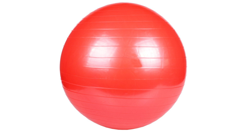 Gymball 95 gymnastický míč červená, 1 ks