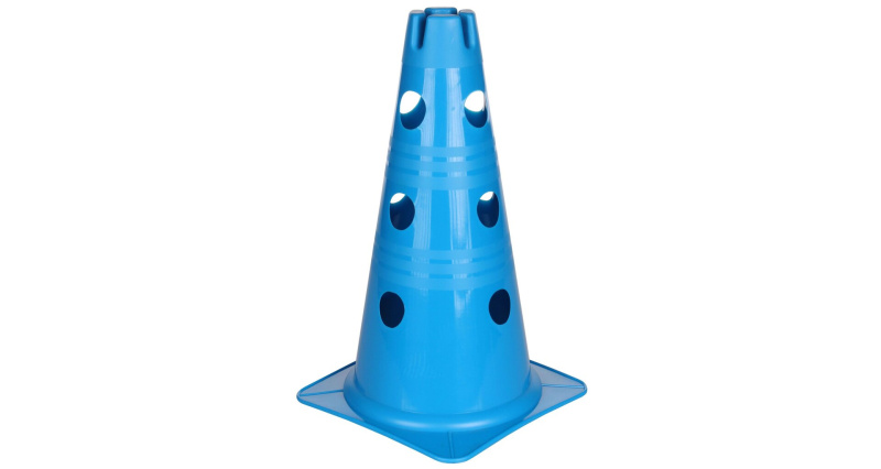 Vario kužel s otvory modrá 30 cm, 1 ks