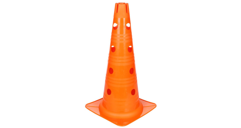 Vario kužel s otvory oranžová 46 cm, 1 ks