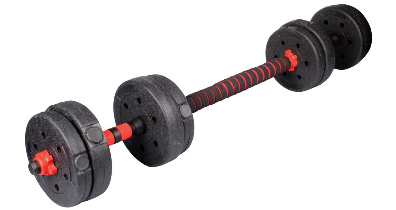 Power Set 10 nakládací činky 10 kg, 1 sada
