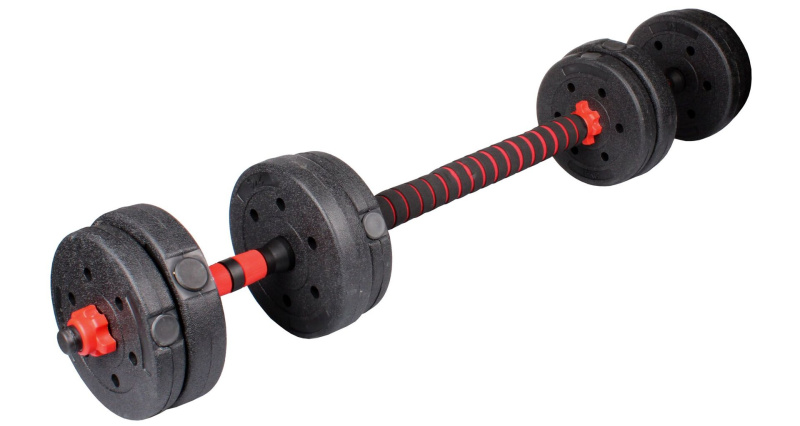 Power Set 15 nakládací činky 15 kg, 1 sada
