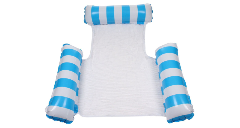 Float Chair nafukovací lehátko modrá, 1 ks