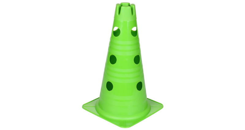 Vario kužel s otvory zelená 30 cm, 1 ks