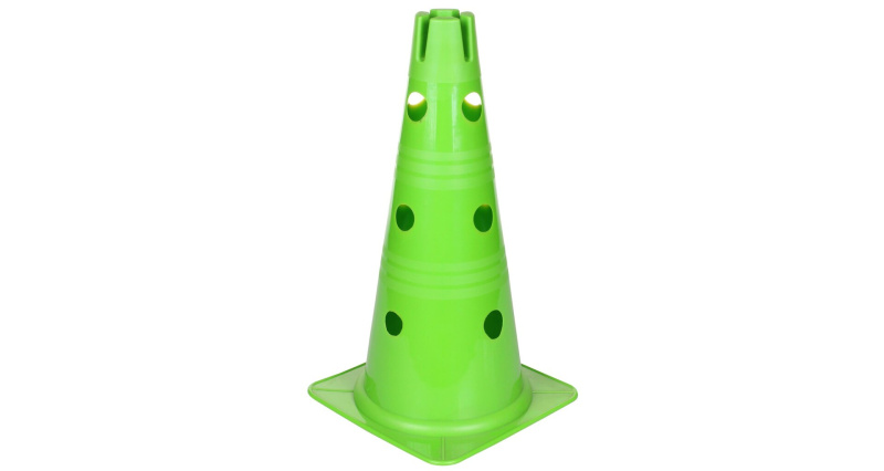 Vario kužel s otvory zelená 38 cm, 1 ks