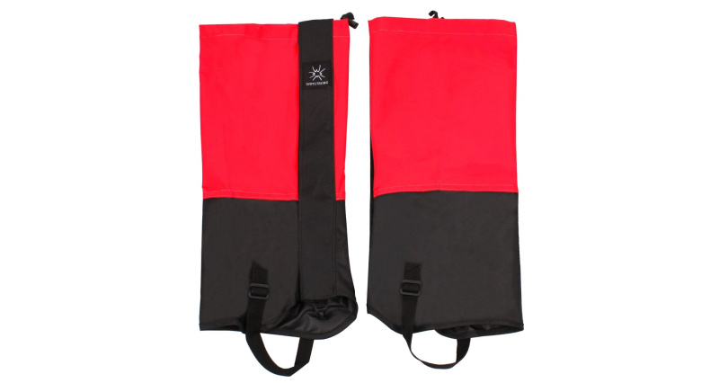 Outdoor Protector návleky na nohy červená, junior