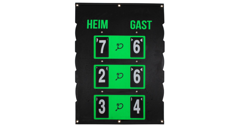 Scoreboard DE tenisový ukazatel skóre, 1 ks