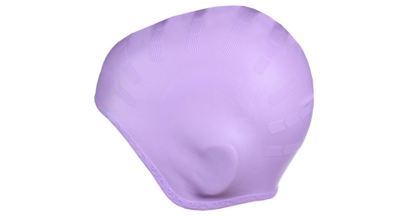 Ear Cap plavecká čepice fialová, 1 ks