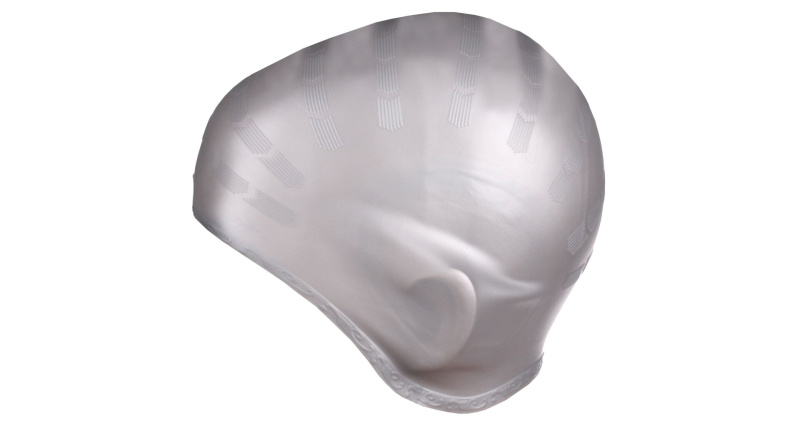 Ear Cap plavecká čepice šedá, 1 ks