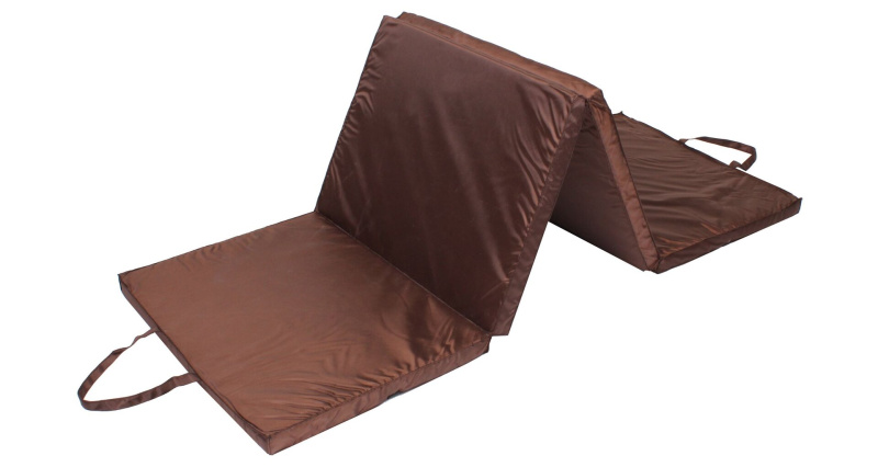Comfort Mat skládací gymnastická žíněnka hnědá, 1 ks