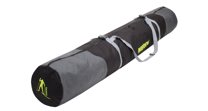 Ski Cross Country Bag vak na lyže černá-šedá, 1 ks