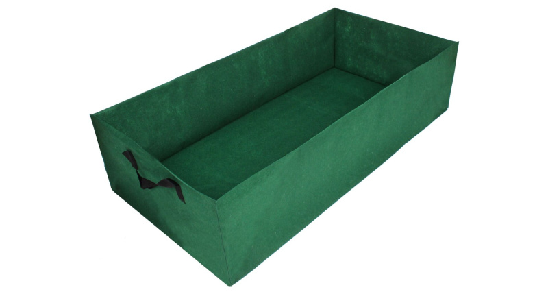 Box Grow Bag 120 textilní květináč zelená, 1 ks