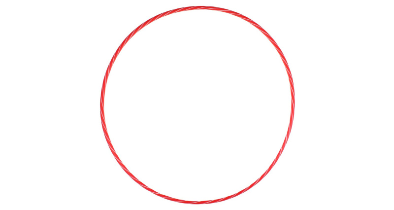 Hula Hoop Aero 90 gymnastická obruč, 1 ks