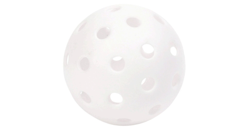 Pluto míček na pickleball bílá, 1 ks