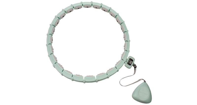 Hula Hoop Counter gymnastická obruč zelená, 1 ks