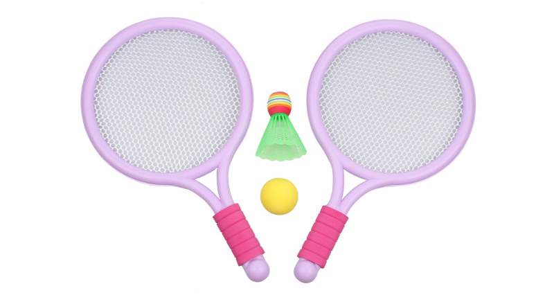 Racket Ball Games sada pálek s míčky fialová, 1 sada