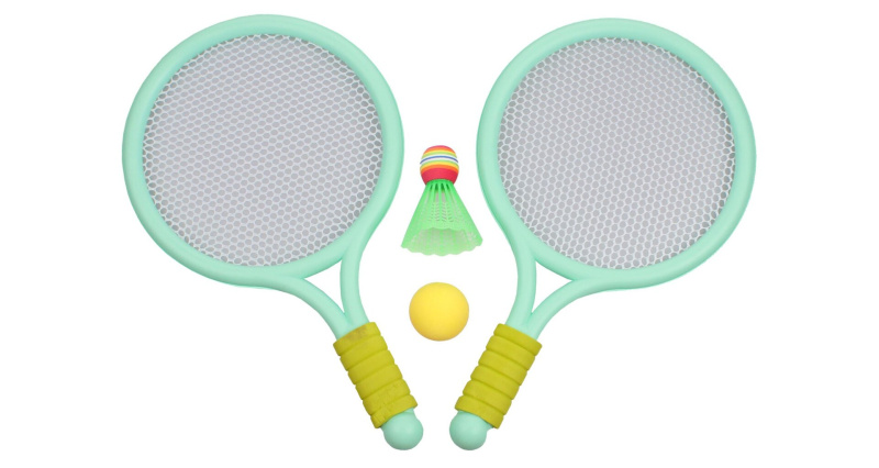 Racket Ball Games sada pálek s míčky zelená, 1 sada