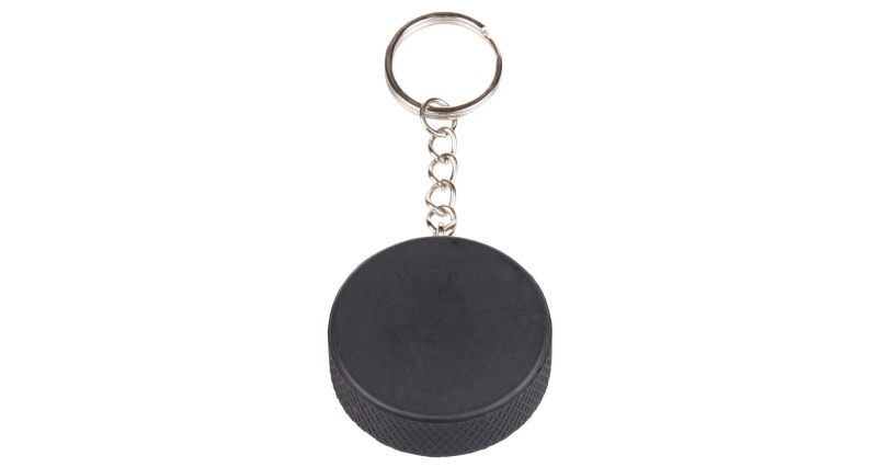 Hockey Puck Mini klíčenka, 1 ks