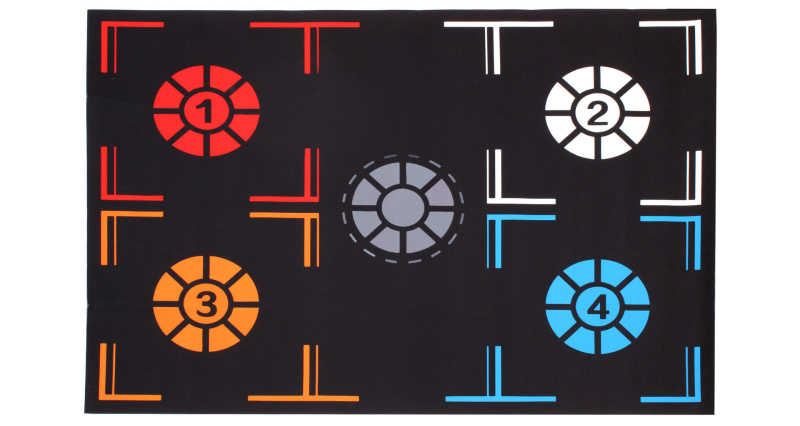 Basketball Mat V2 tréninková podložka 90 x 60 cm, 1 ks