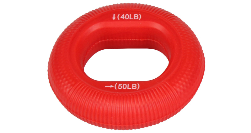 Grip Ring 4050 posilovací kroužek červená, 1 ks