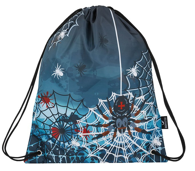 Školní sáček na přezůvky / tělocvik - pavouk
