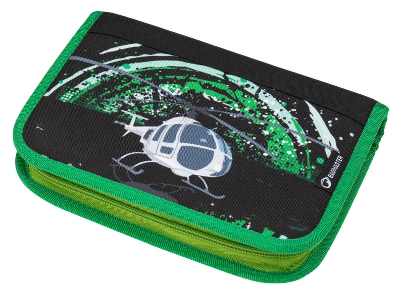 19b CASE ALFA 9 D BLACK/GREEN/GRAY