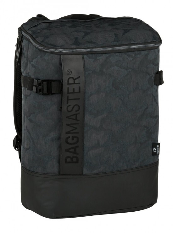 Městský batoh Linder 9 B - khaki černý  BagMaster