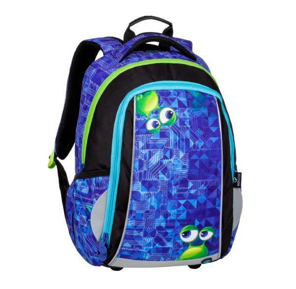 Bagmaster MARK 20 B školní dvoukomorový batoh - ufoni