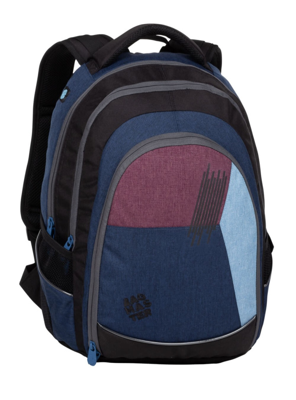 Bagmaster DIGITAL 20 C studentský batoh - modrý