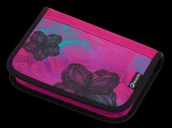Bagmaster penál mark 20 a pink/black/turquoise BagMaster